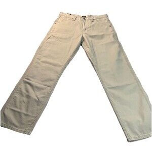 Lee Jeans Loose Fit Mens Carpenter Jeans Straight Leg Khaki Sz 34x32 NWT